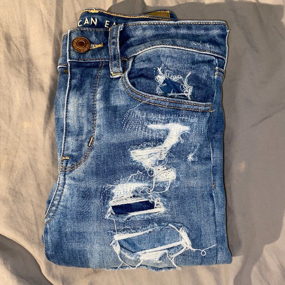 American Eagle Ripped Jeans